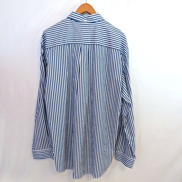 NWT Tommy Hilfiger Men’s | Cotton Classic Fit Button-Down Shirt Blue | XXL - Picture 2 of 5